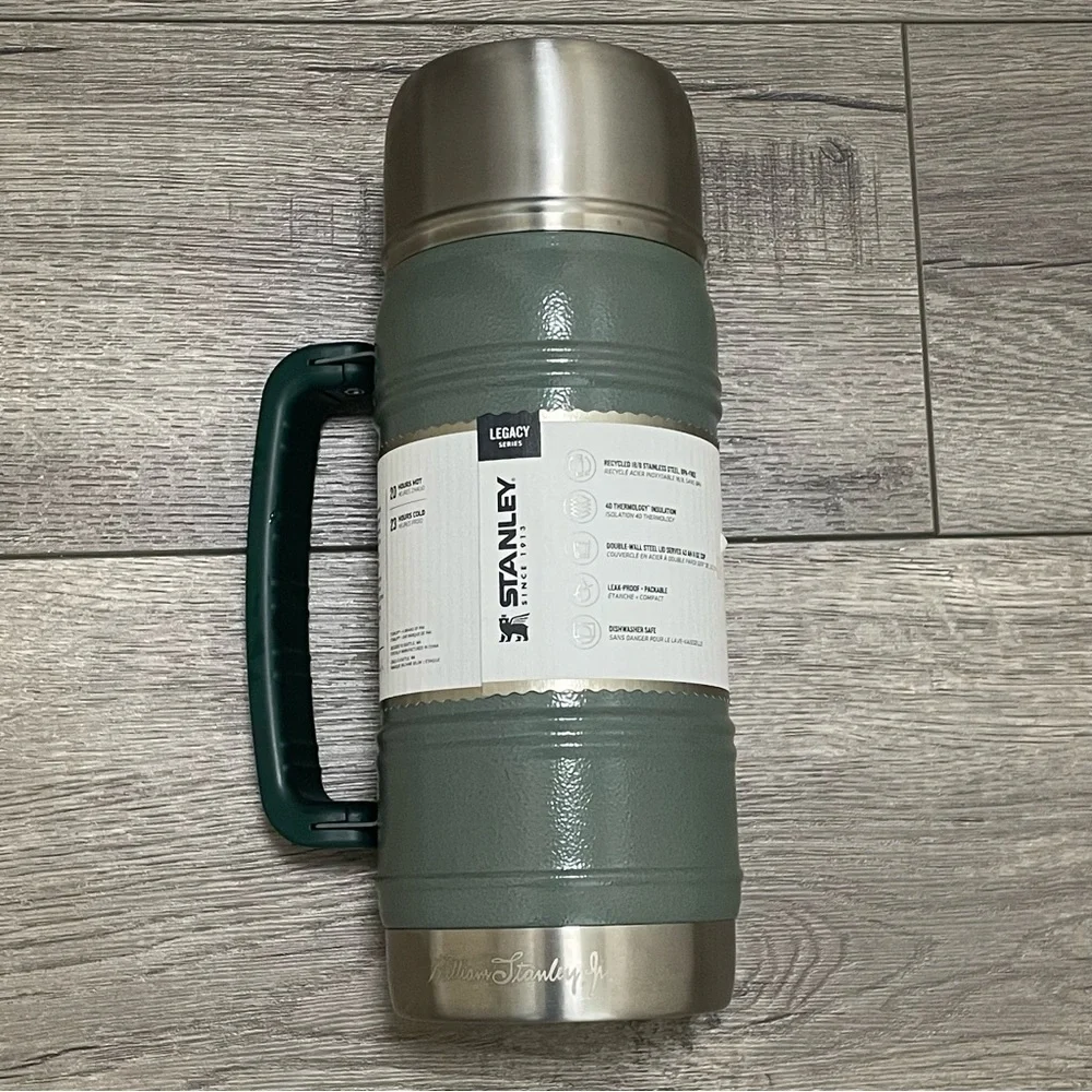 Stanley The Artisan Collection Thermal Food Jar 27 oz. Hammertone Green NEW